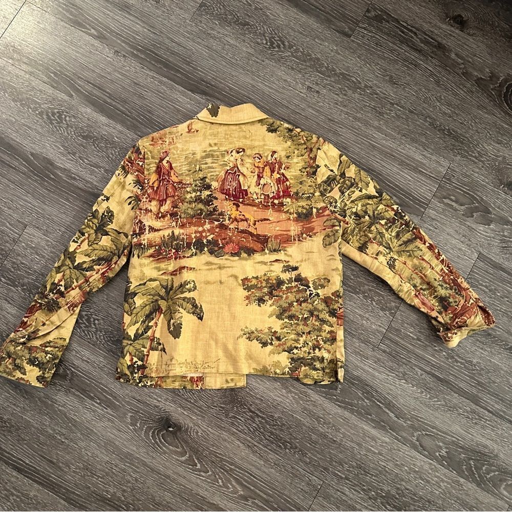 Painted Pony Linen Jacket - Picture 7 of 9